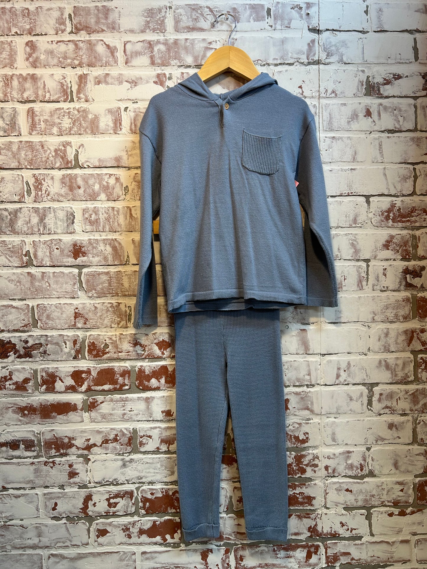 5T - modern moments by gerber blue hoodie + pants set