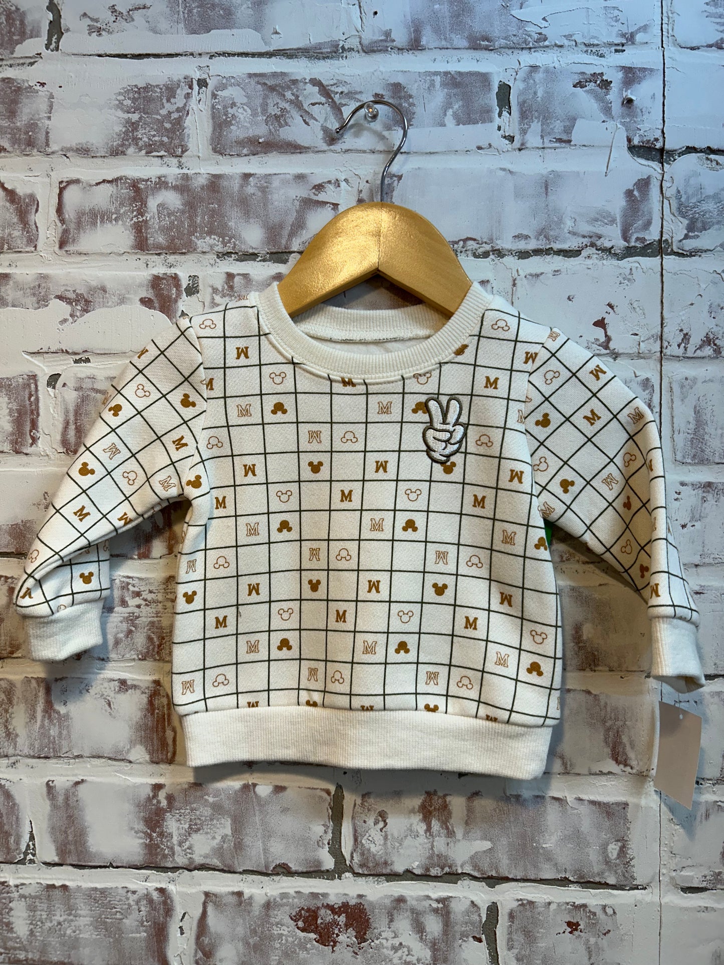 3-6 months - Disney Mickey Mouse sweatshirt