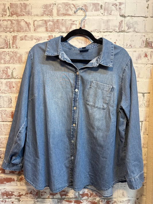 xlp j. jill denim shirt